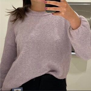 Madewell pink sweater